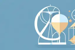 A company building with a large