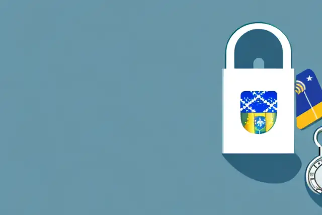 A locked padlock symbolizing security