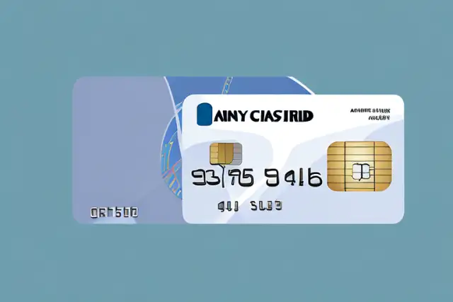 A credit card being inserted into a slot of a secure
