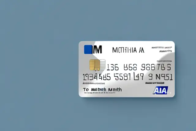 A credit card with highlighted areas indicating the mm (month) and aa (year) sections