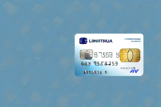 A credit card floating in the middle of a limitless sky