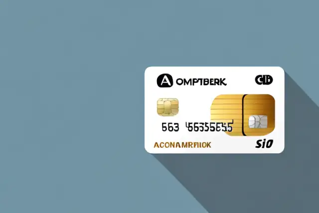 A golden credit card with a large lock symbol on it